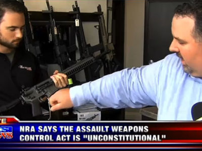 NRA says new guns laws are unconstitutional