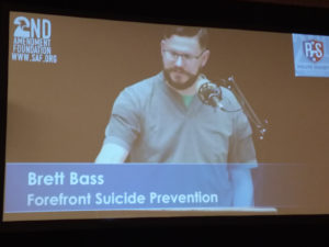 Brett Bass, Forefront Suicide Prevention