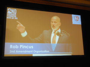 Rob Pincus speaks on NRA and gun owner accountability at GRPC 2019 in Phoenix, AZ