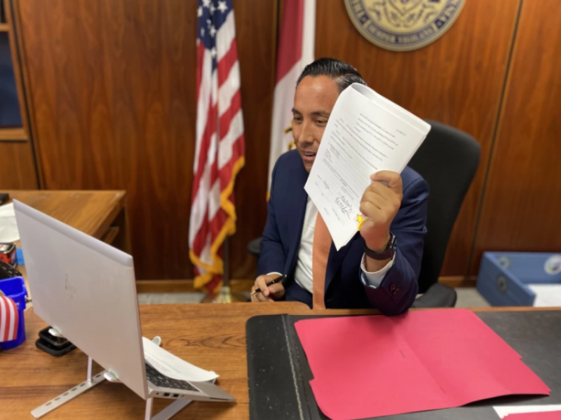 SD Union Tribune: San Diego mayor signs ordinance to ban ghost guns