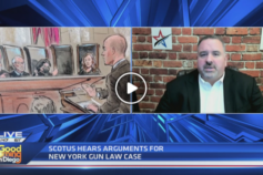 KUSI: SCOTUS hears arguments for New York gun law case